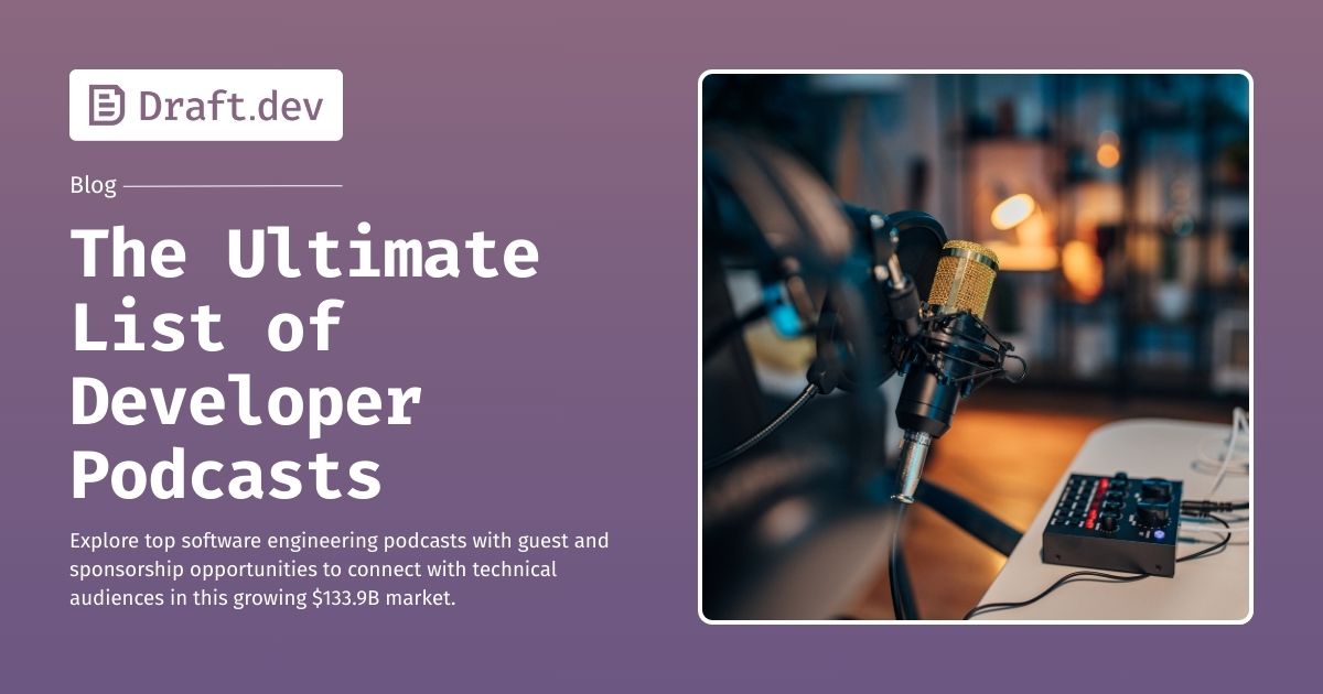 The Ultimate List of Developer Podcasts